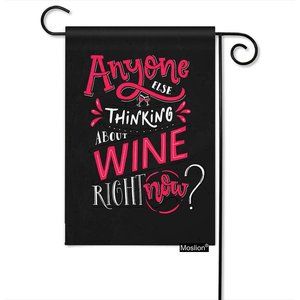 SKU-08-12.5 x 18 Inch Funny Word Garden Flag